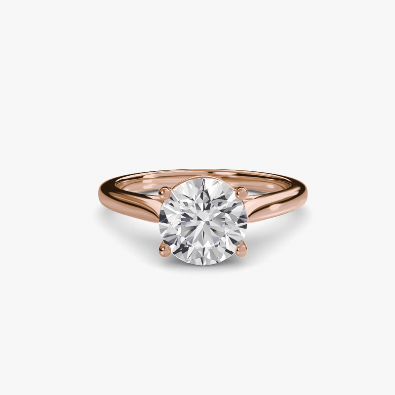 솔리테어링1  Round 0.5/1.0/1.5/2.0 ct 18K RG