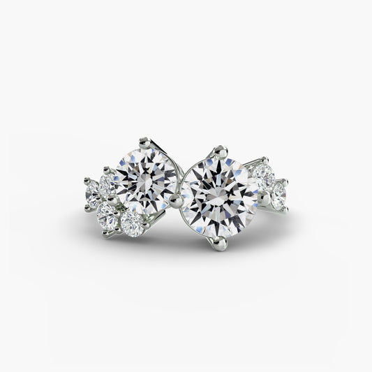 (랩다이아몬드 / 랩그로운 다이아몬드) Eternal Embrace Ring