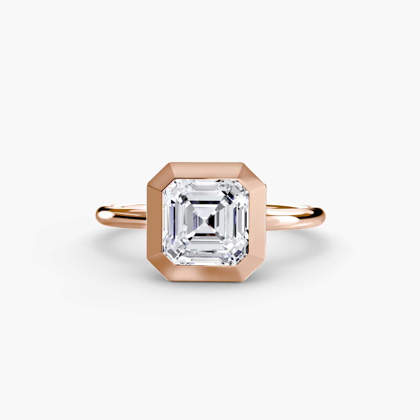 (랩다이아몬드 / 랩그로운 다이아몬드) The Bezel Set Solitaire