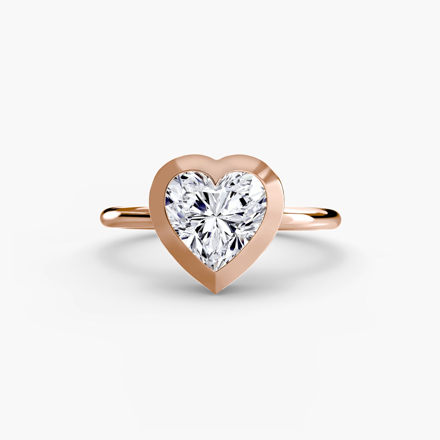 (랩다이아몬드 / 랩그로운 다이아몬드) The Bezel Set Solitaire