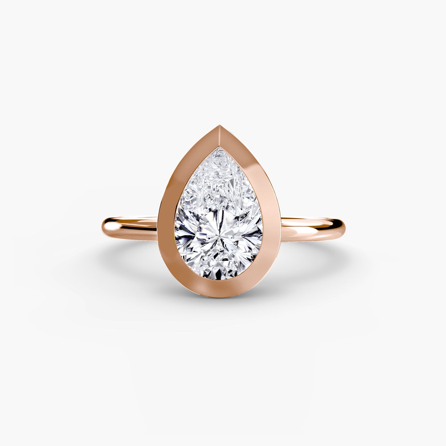(랩다이아몬드 / 랩그로운 다이아몬드) The Bezel Set Solitaire