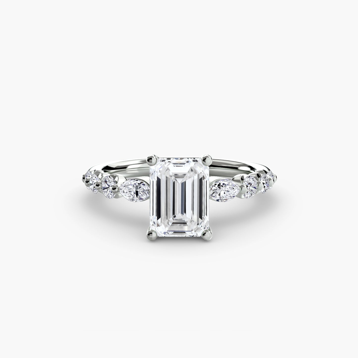 (랩다이아몬드 / 랩그로운 다이아몬드) The Tiered Accent Ring