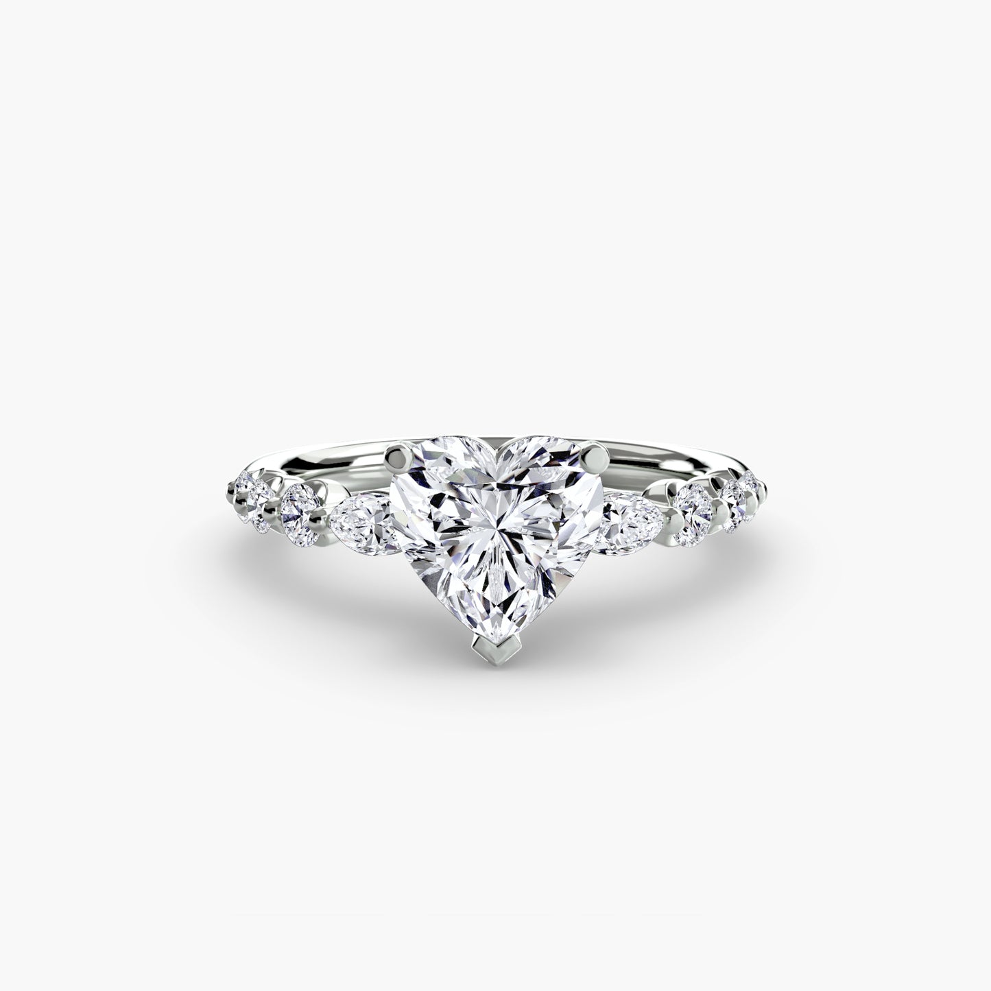 (랩다이아몬드 / 랩그로운 다이아몬드) The Tiered Accent Ring