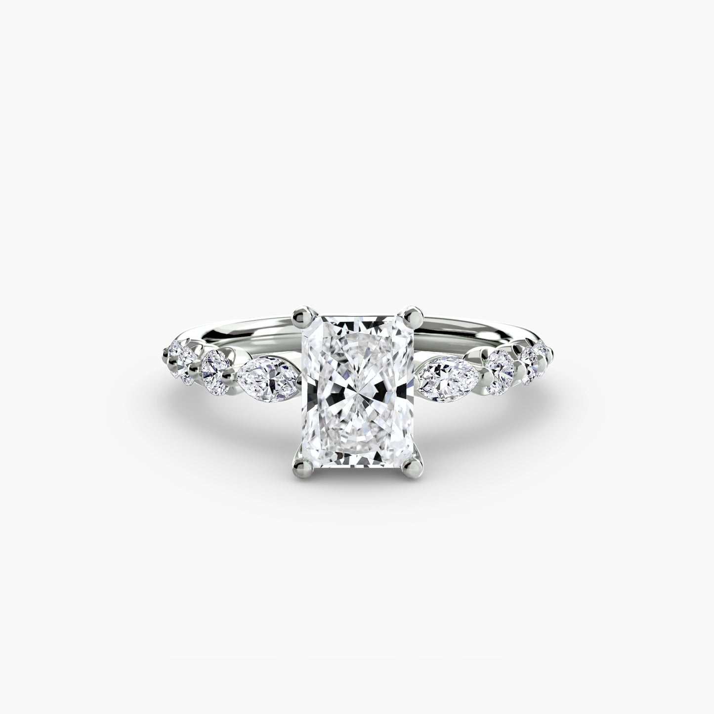 (랩다이아몬드 / 랩그로운 다이아몬드) The Tiered Accent Ring