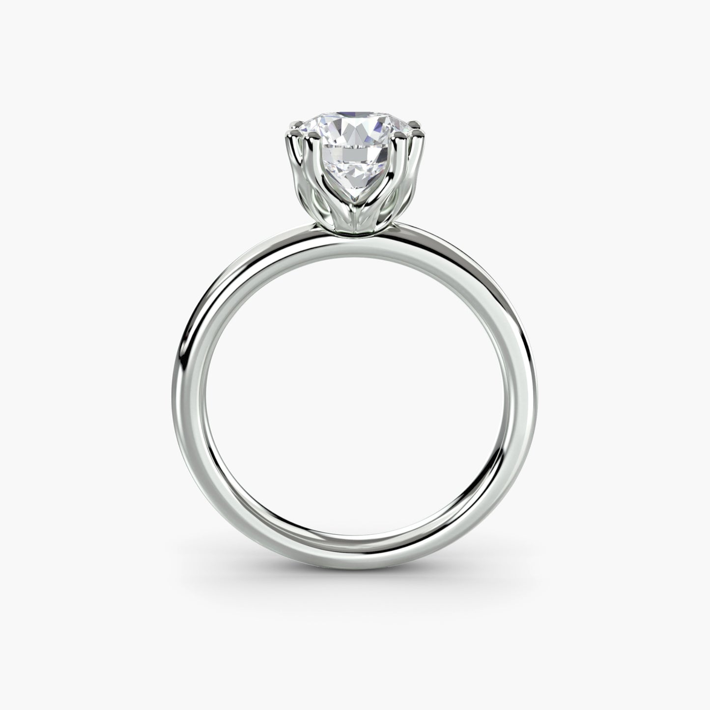 솔리테어링5  Round 1.0/1.5 ct 9K WG