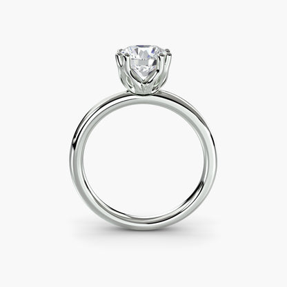 솔리테어링5  Round 1.0/1.5 ct 9K WG